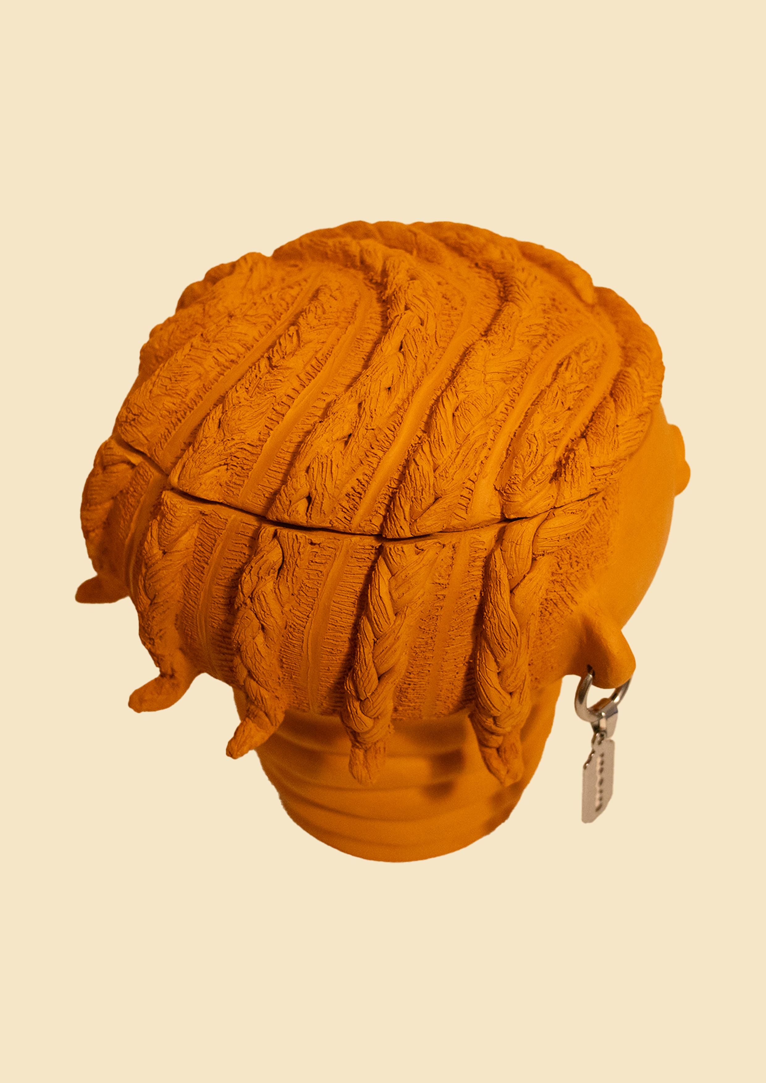 Cornrow Head Container (Side)