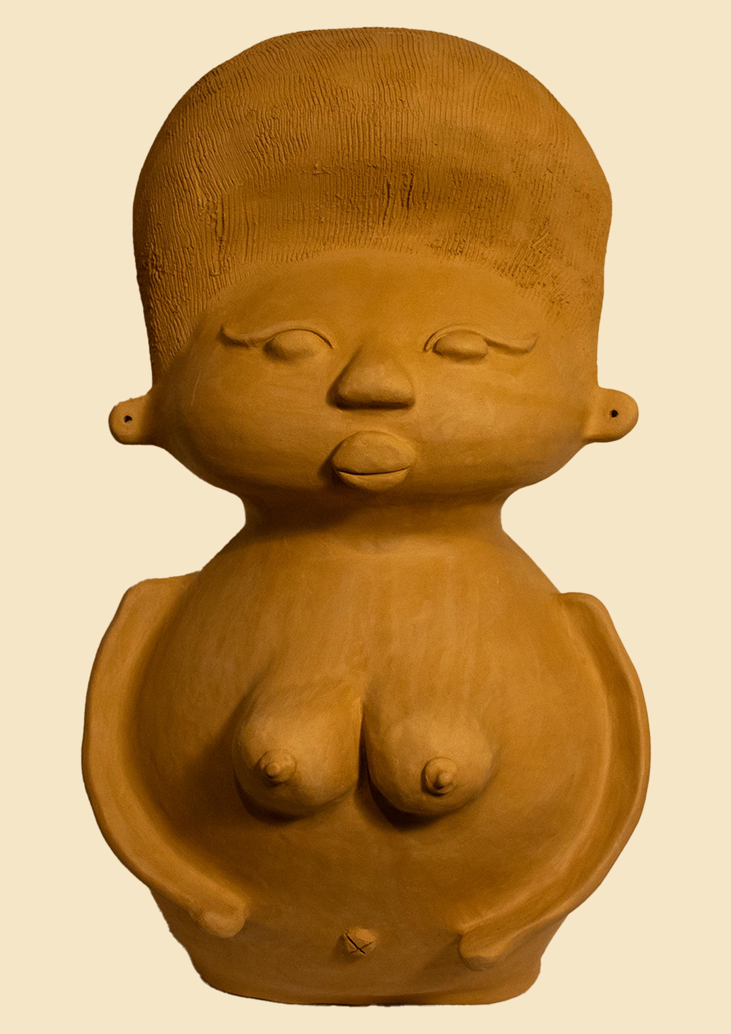 Fante Woman Incense Holder